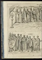An illustration from Vetera monimenta : in quibus praecipuè musiva opera sacarum profanarumque aedium structura, ac nonnulli antiqui ritus, dissertatiobus, iconibusque illustrantur (1690)
