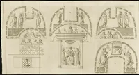 Picture 27 of 30 from Vetera monimenta : in quibus praecipuè musiva opera sacarum profanarumque aedium structura, ac nonnulli antiqui ritus, dissertatiobus, iconibusque illustrantur (1690), leaf 277