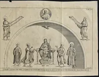 Picture 30 of 30 from Vetera monimenta : in quibus praecipuè musiva opera sacarum profanarumque aedium structura, ac nonnulli antiqui ritus, dissertatiobus, iconibusque illustrantur (1690), leaf 302