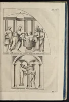 An illustration from Vetera monimenta : in quibus praecipuè musiva opera sacarum profanarumque aedium structura, ac nonnulli antiqui ritus, dissertatiobus, iconibusque illustrantur (1690)