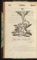 An illustration from Emblems, divine and moral ; together with Hieroglyphicks of the life of man (1718)