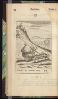 Picture 3 of 25 from Emblems, divine and moral ; together with Hieroglyphicks of the life of man (1718), leaf 57