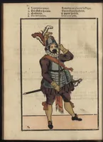 An illustration from Maniement d'armes, d'arqvebvses, mousqvets, & picques : selon l'ordre de monseig. le Prince Maurice ... (1619)