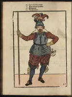 An illustration from Maniement d'armes, d'arqvebvses, mousqvets, & picques : selon l'ordre de monseig. le Prince Maurice ... (1619)