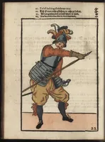 Picture 13 of 24 from Maniement d'armes, d'arqvebvses, mousqvets, & picques : selon l'ordre de monseig. le Prince Maurice ... (1619), leaf 143