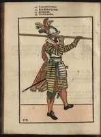 An illustration from Maniement d'armes, d'arqvebvses, mousqvets, & picques : selon l'ordre de monseig. le Prince Maurice ... (1619)