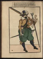 Picture 17 of 24 from Maniement d'armes, d'arqvebvses, mousqvets, & picques : selon l'ordre de monseig. le Prince Maurice ... (1619), leaf 169