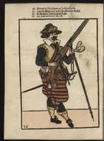 Picture 22 of 24 from Maniement d'armes, d'arqvebvses, mousqvets, & picques : selon l'ordre de monseig. le Prince Maurice ... (1619), leaf 237