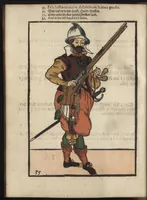 Picture 5 of 24 from Maniement d'armes, d'arqvebvses, mousqvets, & picques : selon l'ordre de monseig. le Prince Maurice ... (1619), leaf 81