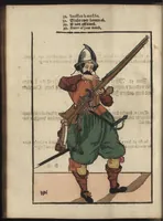 Picture 6 of 24 from Maniement d'armes, d'arqvebvses, mousqvets, & picques : selon l'ordre de monseig. le Prince Maurice ... (1619), leaf 89