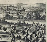Picture 7 of 43 from Naukeurige beschryving van gantsch Syrie, en Palestyn of Heilige Lant... Verrijkt met lantkaerten en afbeeldingen... in koper gesneden (1677), leaf 202