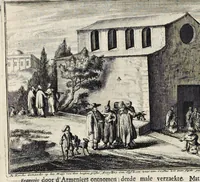 Picture 24 of 43 from Naukeurige beschryving van gantsch Syrie, en Palestyn of Heilige Lant... Verrijkt met lantkaerten en afbeeldingen... in koper gesneden (1677), leaf 739