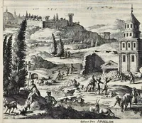Picture 38 of 43 from Naukeurige beschryving van gantsch Syrie, en Palestyn of Heilige Lant... Verrijkt met lantkaerten en afbeeldingen... in koper gesneden (1677), leaf 939