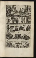 An illustration from Eerste deel der school-geleertheyd, genoemt Het portael : inhoudende de grondtveste der dingen, en onser wijsheyd omtrent de dingen, als mede der latijnschen tael met de moeder-tael ... = Joh. Amos ComenI prima pars Scholasticae eruditionis, dicta vestibulum : continens fundamenta rerum, & nostrae sapientiae circa res, ut & latinae linguae cum vernacula (1658)