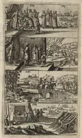 An illustration from Eerste deel der school-geleertheyd, genoemt Het portael : inhoudende de grondtveste der dingen, en onser wijsheyd omtrent de dingen, als mede der latijnschen tael met de moeder-tael ... = Joh. Amos ComenI prima pars Scholasticae eruditionis, dicta vestibulum : continens fundamenta rerum, & nostrae sapientiae circa res, ut & latinae linguae cum vernacula (1658)