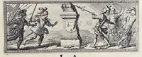 An illustration from La Pucelle, ou, La France deliuree : poëme heroïque (1656)