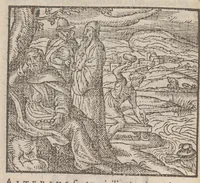 An illustration from Emblemata, et aliqvot nvmmi antiqvi operis, Ioan. Sambvci Tirnaviensis Pannonii (1576)