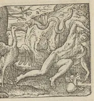 An illustration from Emblemata, et aliqvot nvmmi antiqvi operis, Ioan. Sambvci Tirnaviensis Pannonii (1576)