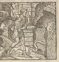Picture 8 of 39 from Emblemata, et aliqvot nvmmi antiqvi operis, Ioan. Sambvci Tirnaviensis Pannonii (1576), leaf 54