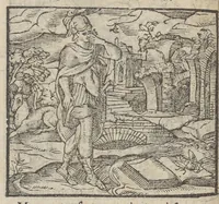 Picture 10 of 39 from Emblemata, et aliqvot nvmmi antiqvi operis, Ioan. Sambvci Tirnaviensis Pannonii (1576), leaf 67