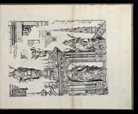 An illustration from Architectur, nach antiquitetischer Lehr vnd geometrischer Ausstheilung, allen kunstreichen Handtwerckeren, Werckmeisteren, Goldtschmieden, Bildthäweren, Schreyneren, Steinmetzeren, Mähleren [et]c. vnd fort allen denen so sich des Circkels vnd Richtscheydts gebrauchen zu Nutz vnd Gefallen ins Kupffer geschnitten vnd an Tag geben (1659)