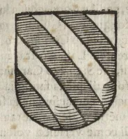 Picture 14 of 70 from Cronologia delle famiglie nobili di Bologna, con le loro insegne, e nel fine i cimieri : centuria prima, con vn breue discorso della medesima città (1670), leaf 158