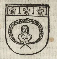 Picture 18 of 70 from Cronologia delle famiglie nobili di Bologna, con le loro insegne, e nel fine i cimieri : centuria prima, con vn breue discorso della medesima città (1670), leaf 198