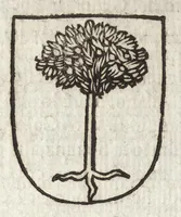 Picture 29 of 70 from Cronologia delle famiglie nobili di Bologna, con le loro insegne, e nel fine i cimieri : centuria prima, con vn breue discorso della medesima città (1670), leaf 313