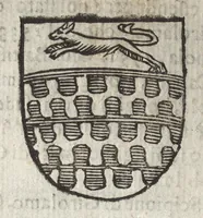 Picture 30 of 70 from Cronologia delle famiglie nobili di Bologna, con le loro insegne, e nel fine i cimieri : centuria prima, con vn breue discorso della medesima città (1670), leaf 327