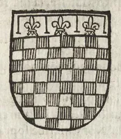 Picture 32 of 70 from Cronologia delle famiglie nobili di Bologna, con le loro insegne, e nel fine i cimieri : centuria prima, con vn breue discorso della medesima città (1670), leaf 342