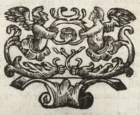 An illustration from Cronologia delle famiglie nobili di Bologna, con le loro insegne, e nel fine i cimieri : centuria prima, con vn breue discorso della medesima città (1670)