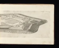 Picture 6 of 23 from Prospettiua di fortificationi : nella quale ogni intendente dell'arte militare speditamente vedrà ciò, che altroue del fabricare, diffendere, & espugnar fortezze si scorge (1660), leaf 32