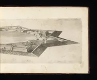 Picture 7 of 23 from Prospettiua di fortificationi : nella quale ogni intendente dell'arte militare speditamente vedrà ciò, che altroue del fabricare, diffendere, & espugnar fortezze si scorge (1660), leaf 40