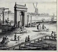 Picture 12 of 34 from Beschryvinge van Amsterdam : zynde een naukeurige verhandelinge van desselfs eerste oorspruk uyt den huyse der heeren van Amstel, en Amstellant : haar vergrootingen, rykdom, en wyze van regeeringe, tot den jare 1691 : voor dezen uit verscheide oude historie-schryvers be eengesteld, en uytgegeven : en nu uit een meenigte van oude schriften, authentyke stukken, en met kopere afbeeldingen verciert, nooit voor desen gedruckt geweest, beschreven, en vermeerdert (1693), leaf 306