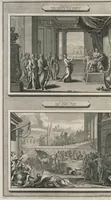 An illustration from Histoire du Vieux et du Nouveau Testament : enrichie de plus de quatre cens figures en taille-douce, &c (1700)