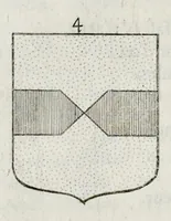Picture 12 of 46 from La science heroique : traitant de la noblesse et de l'origine des armes, de leurs blasons & symboles : des timbres, bourlets, couronnes, cimiers, lambrequins, supports, tenans, & autres ornamens de l'ecu : de la devise & du cry de guerre, de l'ecu pendant, des pas & emprises des anciens chevaliers, & des formes differentes de leurs tombeaux : et enfin des marques exterieures de l'ecu de nos rois, des reines, enfans de France, & des officiers de la couronne, & de la maison du roy (1669), leaf 149