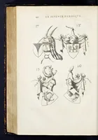 Picture 40 of 46 from La science heroique : traitant de la noblesse et de l'origine des armes, de leurs blasons & symboles : des timbres, bourlets, couronnes, cimiers, lambrequins, supports, tenans, & autres ornamens de l'ecu : de la devise & du cry de guerre, de l'ecu pendant, des pas & emprises des anciens chevaliers, & des formes differentes de leurs tombeaux : et enfin des marques exterieures de l'ecu de nos rois, des reines, enfans de France, & des officiers de la couronne, & de la maison du roy (1669), leaf 475