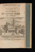 Picture 11 of 42 from Les curiositez de l'vne et l'autre Rome, I.[-2.] partie du I.[-2.] livre. Ou, traité des plus augustes temples & autres lieux saincts de Rome chrestienne. En laquelle il est traité des sept eglises principales de Rome & de plusieurs autres qui en sont proche. Diuisé en deux liures, & enrichy de plusieurs figures en taille douce (1672), leaf 448