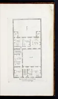 Picture 17 of 26 from The art of fair building: represented in the figures of several uprights of houses, with their ground-plots, fitting for persons of several qualities. Wherein is divided each room and office according to their most convenient occasion, with their heights, depths, lengths, and breadths according to proportion. With rules and directions for the placing of the doors, vvindows, chimnies, beds, stairs, and other conveniencies; with their just measures for the best advantage both of commodiousness, health, strength, and ornament. Also a description of the names and proportions of the members belonging to the framing of the timber-work, with directions and examples for the placing of them (1670), leaf 78