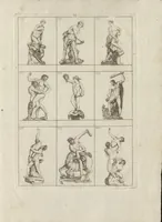 Picture 48 of 53 from Museum statue antiquorum : collection de statues des divers museum de Rome, Naples, Florence, &c : à l'usage des peintres, sculpteurs, architectes et amateurs des beaux arts (1700), leaf 102