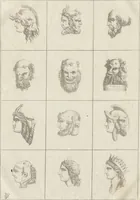An illustration from Museum statue antiquorum : collection de statues des divers museum de Rome, Naples, Florence, &c : à l'usage des peintres, sculpteurs, architectes et amateurs des beaux arts (1700)