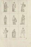 Picture 6 of 53 from Museum statue antiquorum : collection de statues des divers museum de Rome, Naples, Florence, &c : à l'usage des peintres, sculpteurs, architectes et amateurs des beaux arts (1700), leaf 18