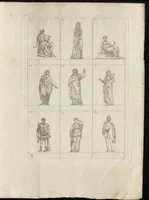 Picture 7 of 53 from Museum statue antiquorum : collection de statues des divers museum de Rome, Naples, Florence, &c : à l'usage des peintres, sculpteurs, architectes et amateurs des beaux arts (1700), leaf 20