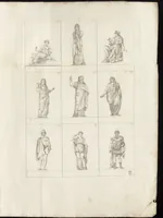 Picture 8 of 53 from Museum statue antiquorum : collection de statues des divers museum de Rome, Naples, Florence, &c : à l'usage des peintres, sculpteurs, architectes et amateurs des beaux arts (1700), leaf 22
