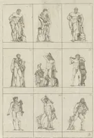 Picture 10 of 53 from Museum statue antiquorum : collection de statues des divers museum de Rome, Naples, Florence, &c : à l'usage des peintres, sculpteurs, architectes et amateurs des beaux arts (1700), leaf 26