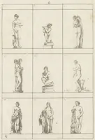 Picture 11 of 53 from Museum statue antiquorum : collection de statues des divers museum de Rome, Naples, Florence, &c : à l'usage des peintres, sculpteurs, architectes et amateurs des beaux arts (1700), leaf 28