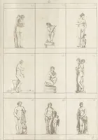 Picture 12 of 53 from Museum statue antiquorum : collection de statues des divers museum de Rome, Naples, Florence, &c : à l'usage des peintres, sculpteurs, architectes et amateurs des beaux arts (1700), leaf 30
