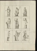 Picture 14 of 53 from Museum statue antiquorum : collection de statues des divers museum de Rome, Naples, Florence, &c : à l'usage des peintres, sculpteurs, architectes et amateurs des beaux arts (1700), leaf 34