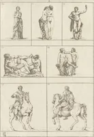 Picture 15 of 53 from Museum statue antiquorum : collection de statues des divers museum de Rome, Naples, Florence, &c : à l'usage des peintres, sculpteurs, architectes et amateurs des beaux arts (1700), leaf 36