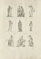Picture 18 of 53 from Museum statue antiquorum : collection de statues des divers museum de Rome, Naples, Florence, &c : à l'usage des peintres, sculpteurs, architectes et amateurs des beaux arts (1700), leaf 42